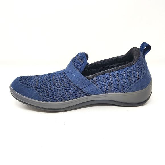 Orthofeet Shoes Womens 7 Sneakers Quincy Blue Comfort Orthopedic Slip On - Picture 3 of 9